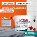 Затирка эпоксидная двухкомпонентная Litokol Starlike Evo S.310, Azzurro Polvere, 2,5 кг