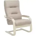 Кресло Оскар, Слоновая кость, рогожка Malmo 05