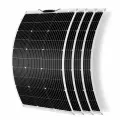 DOKIO Гибкая солнечная панель 100 Вт, 4PCS SP