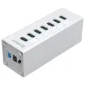 USB-концентратор ORICO A3H7-SV 7xUSB-A 3.0 (ORICO-A3H7-SV), серебристый