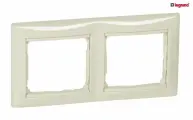 Рамка электроустановочная Legrand Valena 2 пост, цвет слоновая кость (774352) 10 шт