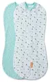 Конверт на молнии Summer Infant 58553A Swaddlepod 2 шт розовые пчелки/голубой