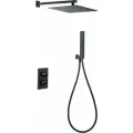 Душевой комплект Allen Brau Infinity 5.21016-31 (с внутренней частью) черный матовый