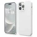 Elago для iPhone 14 Pro чехол Soft silicone (Liquid) White