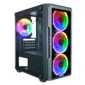 Корпус для компьютера Ginzzu CL690 mATX FAN 4*12FRGB