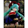 Аниме фигурка Hatsune Miku Wonderland Puss in Boots 18 см