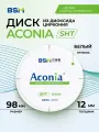 Диск из диоксида циркония Aconia белый SHT размер 98 мм толщина 12 мм кадкам Cadcam циркониевый