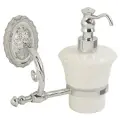 Дозатор для жидкого мыла Migliore Edera 16912 Хром керамика на стену