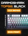 Беспроводная механическая клавиатура Darmoshark TOP98: Black