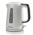 Чайник Gorenje K17XG WHITE, объем 1.7 л, индикация включение, фильтр от накипи