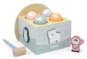 Стучалка-забивалка Viga Toys Иглу с сортером и фигурками, 44097