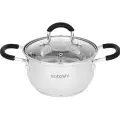 Кастрюля Satoshi Альбер 16х9,5см, 1,8л, индукция (822-212)