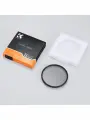 Переменный нейтральный ND фильтр 43 мм / K&F Concept Variable/Fader NDX ND2-ND400 43 mm Slim