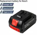 Аккумулятор литий-ионный, для инструмента Bosch 18v 6000mAh BAT609, BAT610, BAT611, BAT618, BAT620, 18V Li-ion