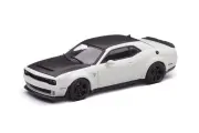 Модель коллекционная SOLIDO Dodge challenger srt demon V8 6 2L 2018 white/flatblack / додж челенджер демон белый