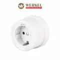 Розетка с заземлением Werkel Ретро W5671001 белый IP20