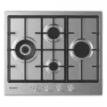 Варочная панель Candy CHG6DWPXRU (TD0050578RU), нержавеющая сталь, 4 конфорки
