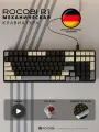Клавиатура механическая проводная ROCOBI R1 Hot Swap русская игровая с подсветкой проводная для компьютера ноутбука Gaming/game keyboard usb светящаяся
