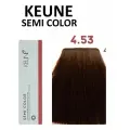 KEUNE SEMI COLOR 4.53 Средний Каштановый Шатен Крем-краска для волос без аммиака
