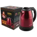 Чайник электрический 'матрёна MA-002', объем 1,8 л, стальной/красный