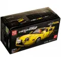 Конструктор Mould King 27016 Автомобиль Mazda RX-7 FD35, 329 дет., желтый