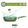 Сковорода Risoli Dr. Green 28 см с крышкой