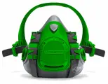 Полумаска RESPIK 803 ( 7503 ) от химии , для покраски, от пыли для фильтров RESPIK / цвет: зелёный / размер L
