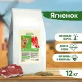 Statera сухой сбалансированный корм для взрослых кошек с ягненком, 12 кг
