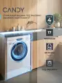 Стиральная машина под раковину Candy AQUAMATIC AQUE 1043DR-07, 4 кг, 17 программ, 1000 об/мин, быстрая стирка, белый