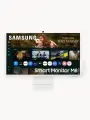 Монитор Samsung LS32FM803UIXCI 32, белый VA 4K HDMI USB M/M Cam HAS 60Hz 400cd