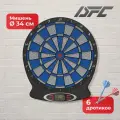 Дартс DFC BLUEBOARD, 6 дротиков