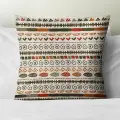 Подушка декоративная Африканские Узоры Улитки 40х40 велюр