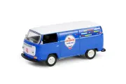 Модель коллекционная Vw volkswagen T2 panel van chevron 145TH anniversary 1968 blue/white (длина модели 6-10 см)