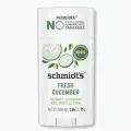 Schmidt's, Натуральный дезодорант без алюминия, 48 часов, Fresh Cucumber, свежий огурец, 75 г
