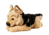 Игрушка мягконабивная натуралистичная LEOSCO Овчарка лежащая 30 см