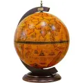 Глобус-бар настольный, сфера 42 см