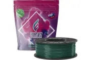 Funtasy Пластик в катушке (pla,1.75 мм,1 кг), цвет темно-зеленый PLA-1KG-DG-1