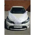 Комплект из фатина с бантиками для украшения свадебного автомобиля