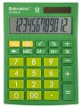 Калькулятор BRAUBERG Ultra, 12-разрядный, зеленый