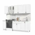 Кухонный гарнитур, без столешницы, Кухня Модена 180см Белый / Дуб Белый