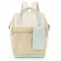Рюкзак Himawari Yury 1027-09 молочный с бежевым и мятным