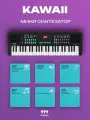 Синтезатор цифровой MARUMO KAWAII черный, цифровое пианино 49 клавиш