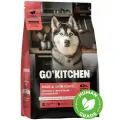 GO'KITCHEN Сухой корм для щенков и собак всех возрастов со свежим лососем и овсянкой, HAIR+SKIN CARE Salmon, 5.44кг.