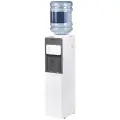 Кулер для воды Sonnen FSC-02BA, напольный, нагрев/охлаждение компрессор, шкаф, 2 крана, серый, 455416