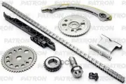 Комплект цепи ГРМ (Цепь-1, Нат-1, Усп-3, Шест-3) OPEL Vectra 2.2i 16V Z22YH 03- Z=148 для р/вала PATRON арт. PTCK144