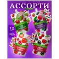 Протертые ягоды Ассорти набор без сахара 12 шт .