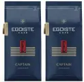 Кофе зерновой натуральный жареный EGOISTE CAPTAIN Arabica Premium (Германия) 250 гр. х 2 шт.
