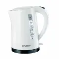 Чайник Hyundai HYK-P1409 1.7л. 2200Вт белый/черный (пластик)
