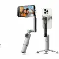 Insta360 Flow Pro- 3-х осевой стабилизатор для телефона, смартфона. Серый TJ