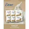Крем мыло Dove Масло ши и ваниль 6 штук, 135г